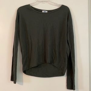 Army Green Long Sleeved Shirt